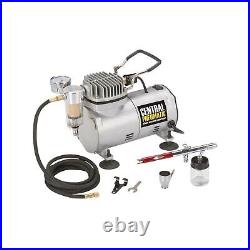 1/5 HP 58 PSI Oilless Airbrush Compressor Kit from TNM by Central Pneumatic