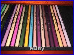 118 Prismacolor Colored Pencils In Tiered Carrying Case 120 Set Made In USA