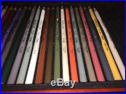 118 Prismacolor Colored Pencils In Tiered Carrying Case 120 Set Made In USA