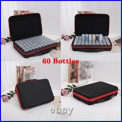 15/30/60/120 Bottles 5D Diamond Painting Accessories Tools Storage Box Carry Bag