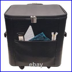 15in Wheeled Serger Hard Case Black