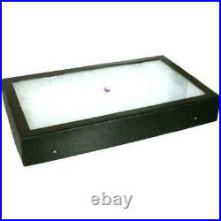 16 Jewelry Pad Gemstone Display Tray & Carrying Case