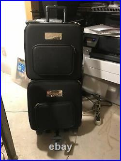 2 Close To My Heart Designer Travel Carry-all Cases with trolley &paper Inserts