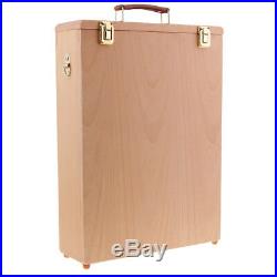 2pcs Wooden Paintings Canvas Carrier Accessories Carrying Case Storage Box