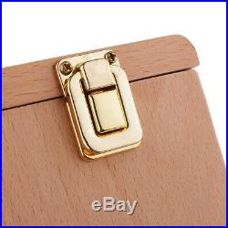 2pcs Wooden Wet Canvas Carrier Oil Painting Board Carrying Case Storage Box