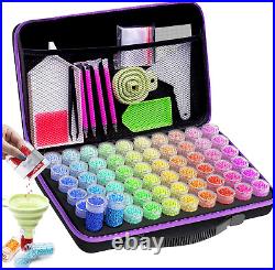 420 Slots Diamond Painting Storage Accessories for Art Kits, Shockproof Jars for