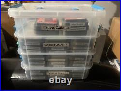 54 Ranger Jim Holtz 3X3 Distress Oxide Ink Pads with Carrying Case