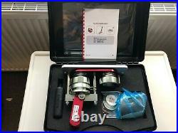 59mm G SERIES BADGE MAKING MACHINE IN CARRY CASE + COMPONENTS