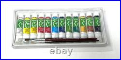 ART BUNDLE Acrylic Paint by Number Kit, Palette, & 26 Paint Brushes with Case