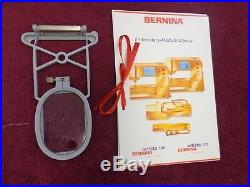AS IS Bernina 165, 180 Embroidery Module Unit Black Carrying Case v03.01