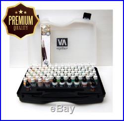 Acrylicos Vallejo Panzer Ace Range Box Set with Carry Case