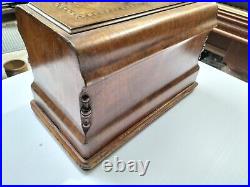 Antique Sewing Machine RARE Clemens Muller STELLA in Stunning Carry Case AF