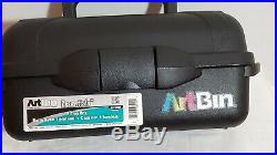 Art Bin essentials Art Craft Supplies Carrying Case Tackle Box One Tray NWT