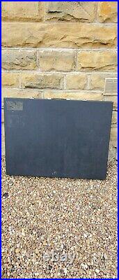 Art Gallery Artwork Painting Portfolio Large Carry Case Hard Case Black Leather