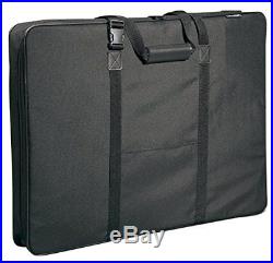 Art Portfolio Case Bag Shoulder Carrying Drawing Artist Sketch Storage 24 x 36