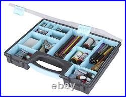 ArtBin 6874AG Large Quick View Carrying Case With Removable Bins Portable Art