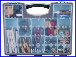 ArtBin 6874AG Large Quick View Carrying Case With Removable Bins Portable Art