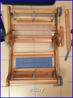 Ashford Knitters Rigid Heddle Loom 12 width with carrying case