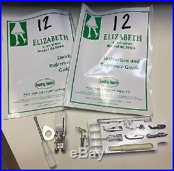 BABY LOCK ELIZABETH SEWING MACHINE Model BL200A Carrying Case For Parts