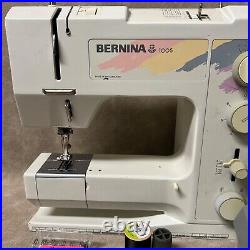 BERNINA 1005 Sewing Machine with Carrying Case Great Condition