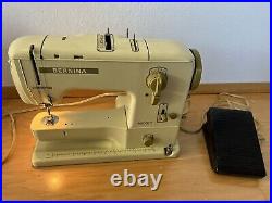 BERNINA 730 Record Sewing Machine Foot Control Accessories Case Switzerland