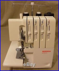 BERNINA 800DL SERGER With CARRYING CASE & MANUAL EXCELLENT WORKING CONDITION