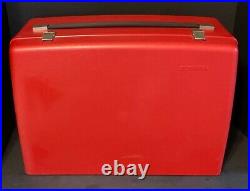 BERNINA 830 Record Sewing Machine with Red Hard Plastic Carrying Case