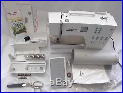 BERNINA ACTIVA 130 SEWING MACHINE With 3 PRESSER FEET CARRYING CASE & ACCESSORIES