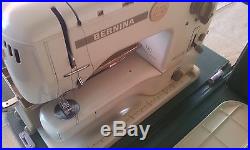 Bernina Record 730 With Accessories And Carrying Case Pristine Condition