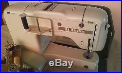 Bernina Record 730 With Accessories And Carrying Case Pristine Condition