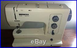 Bernina Record 830 Electronic Sewing Machine With Carry Case Manual Tested