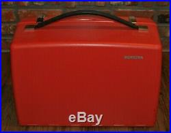 BERNINA RECORD 830 Sewing Machine Red Carry Case withStyrofoam Inserts ONLY