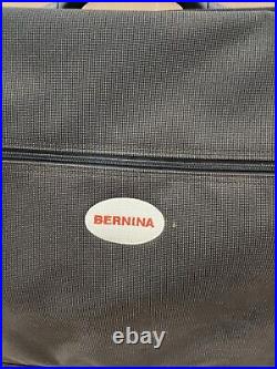 BERNINA black Embroidery soft cover padded carrying travel case 11x17x21 VGC