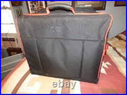 BERNINA black sewing machine soft cover padded carrying storage travel case bag