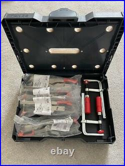 BESSEY STC-S-MFT Systainer Toggle clamp 12 pc Set Including Carry Case Trade cut