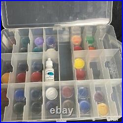 BRAND NEW Tsukineko All-Purpose Ink With Carrying Case 36 Inks