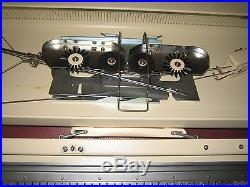 BROTHER KH230 KNITTING MACHINE Chunky Bulky w Boxed Accessories in Carry Case