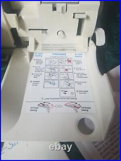 Baby Lock Imagine Serger Model BLE1AT Sewing Machine with hard carry case euc