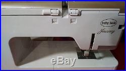 Baby Lock Journey Sewing Machine Bljy With Portable Carrying Case Superb Unit Fa