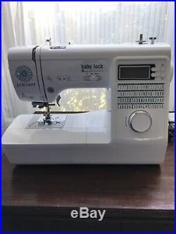 Baby Lock Jubilant Sewing Machine Excellent Condition with box/carrying case
