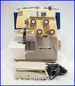 Bernette Model MO-234 Overlock Sewing Machine-WithCover, Carry Case & Manual