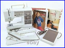 Bernina 1130 Electronic Sewing Machine With Carrying Case + Extras