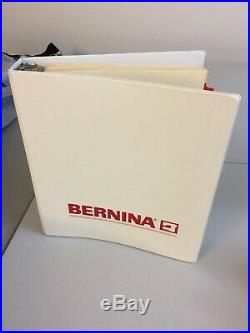 Bernina 1230 Electronic Sewing Machine/Carrying Case/10 pressure feet in Case