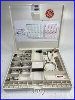 Bernina 330 218 03 Accessories Box Case With 10 Presser Feet & Accessories