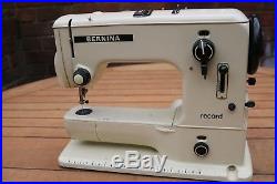 Bernina 530-2 Record Sewing Machine + Feet + Carry Case Global Shipping