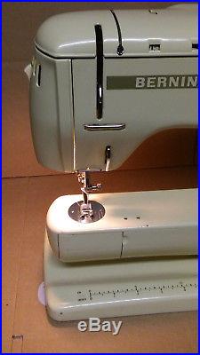 Bernina 730 Record Sewing Machine And Carry Case Foot Pedal