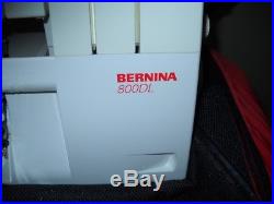 Bernina 800DL SERGER + Carrying Case & Foot Pedal
