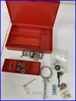 Bernina 830 Record Accessories Box Case With Presser Feet and Tools