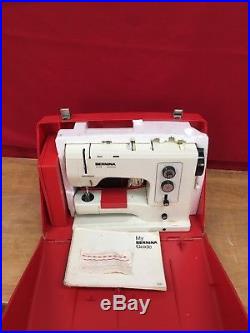 Bernina 830 Record Sewing Machine Very clean with Carrying Case & Book