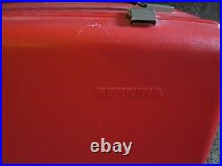 Bernina 830 Red Carrying Sewing MACHINE CASE